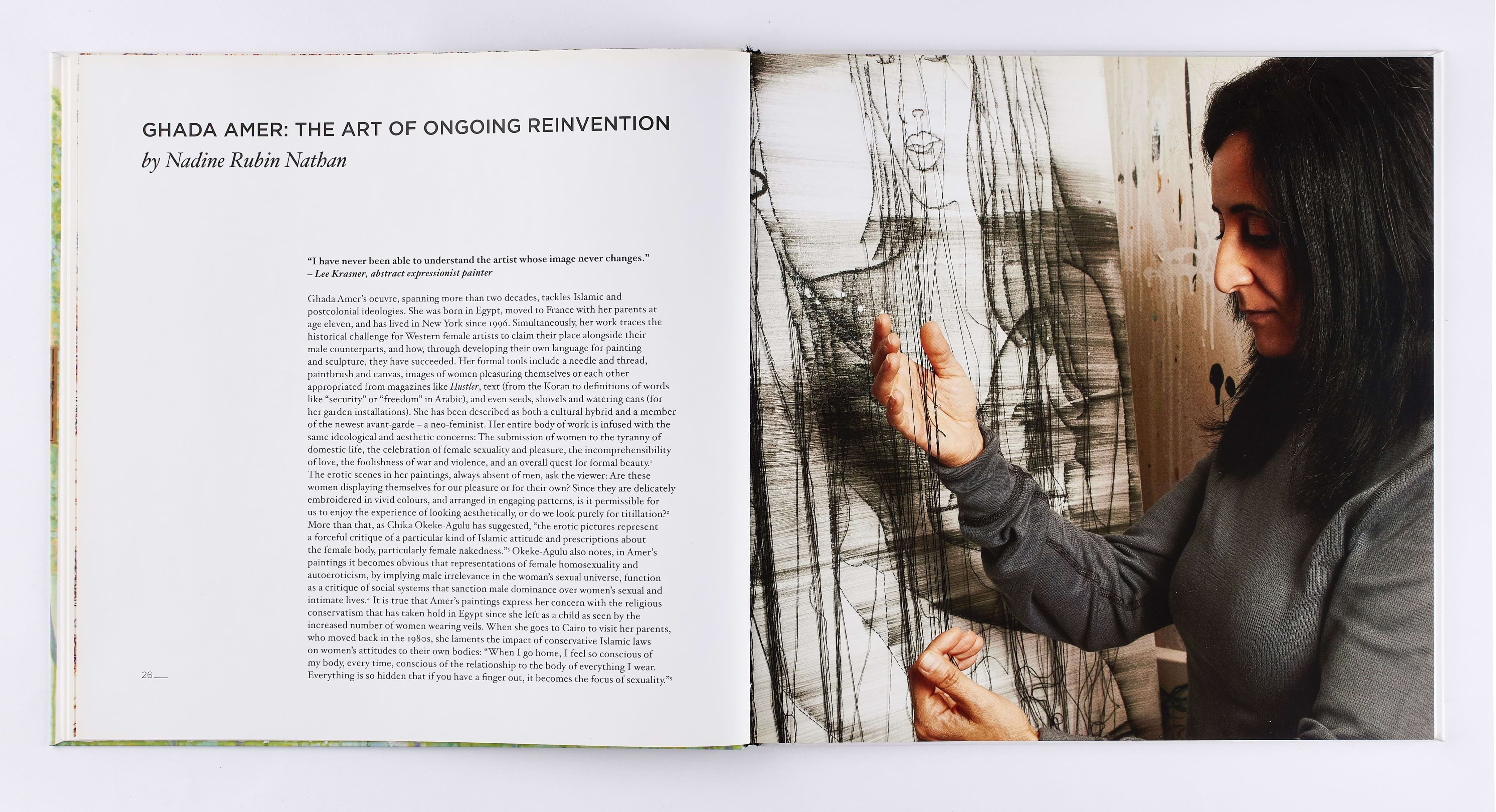 Ghada Amer & Reza Farkondeh: No Romance for sale